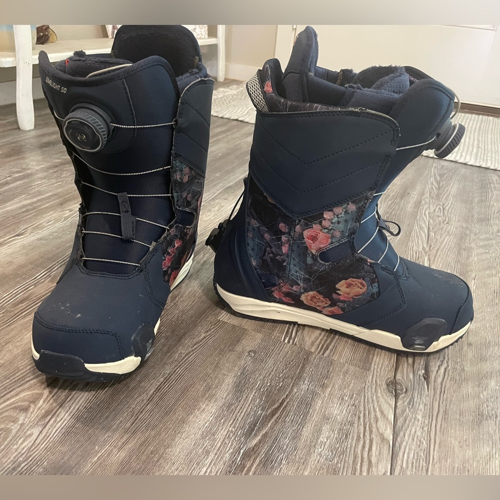 Women’s burton step on boots and bindings